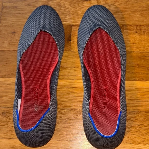 Rothy's Gray Women's “The Flat”-Size 9 - Picture 2 of 8